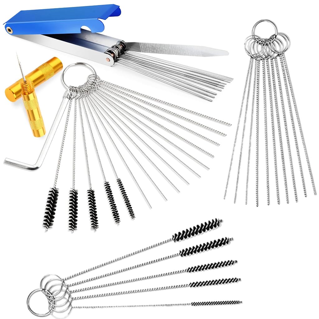 STHIRA® 5 Set Bike Cleaning Kit with Cleaning Needles, Brushes